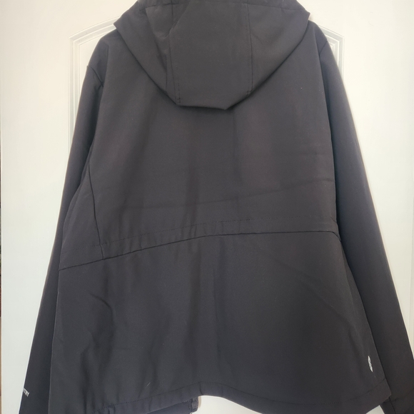 Free Country Super Softshell Women's Black Hooded Jacket - Picture 3 of 3